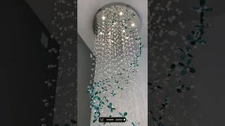 pearl Chandelier | Chandelier design | New stone chendilier | Home decor ideas | #diy #shorts #viral