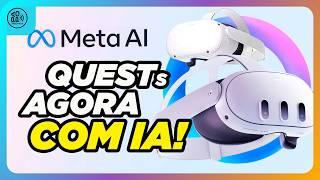 NOVA IA NO META QUEST 3: Novidades sobre V68 e novo APP LAYOUT da META!