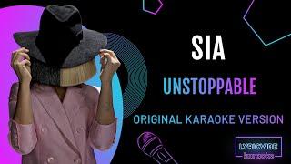 Sia - Unstoppable - Karaoke With Lyrics