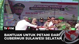 Gubernur Sulawesi Selatan Melepas Benih Padi | tvOne