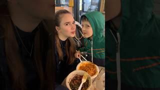 Karolina Protsenko likes spaghetti ️ #love #family #eating #restaurant #fun #cute #girl #happy