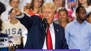 WATCH LIVE: Trump speaks at campaign rally in Pennsylvania as Harris dares him to debate