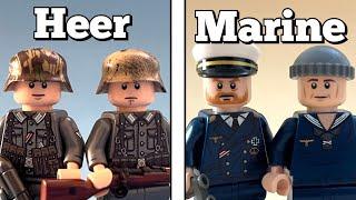 All WW2 German Units in LEGO...