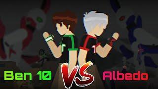 Ben 10 Vs Albedo | Part 2 | Sticknodes Animation | SK Animations |