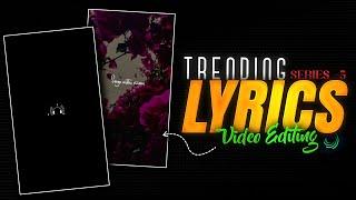 ️Trending lyrics video editing alightmotionAlightmotion Lyrics video editingalightmotion tutorial