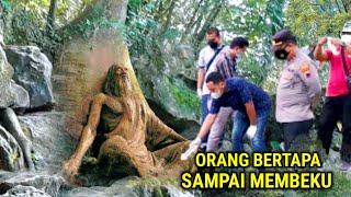 Heboh !! Warga Temukan Orang Bertapa Puluhan Tahun Sampai Tubuhnya Membeku