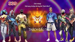 Hành Trình Leo Rank Thách Đấu Sinh Tồn Mùa 39 Đụng Độ Top 1 Sever Việt Tiger Cùng Huynh Đệ Lấy Top 1