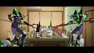 Unit 01 vs Unit 13 at 4K with Multiple Subtitles (Evangelion: 3.0+1.0 Thrice Upon a Time)