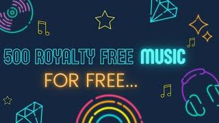 500 Royalty Free Music  For Free | Online Marketing tools | Kaushal Pandey | Free Templates