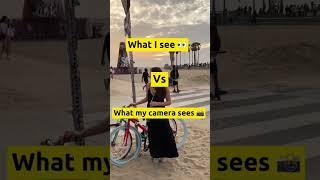 When I see the world vs. how my camera captures it. A moment's perspective with crossbody phone case