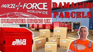 PARCELFORCE UK DAMAGED PARCEL SCORE [DUMPSTER DIVING UK]