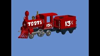 How To Build A Lego Toots (Porky's Railroad) (2-2-2 Patentee)