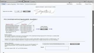 03. Capture Signature & Other Options - eSign Signature Capture