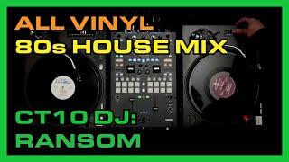 80s House Vinyl Mixtape by DJ Ransom for Community Transmission 10