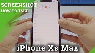 iPhone Xs Max SCREENSHOT / Capture Screen / Take Screenshot