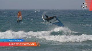 Purelip vs Wavescape | Loftsails wave sails by Diony Guadagnino