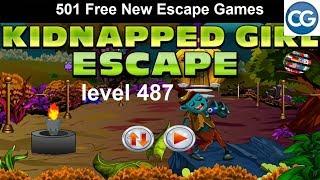 [Walkthrough] 501 Free New Escape Games level 487 - Kidnapped girl escape - Complete Game