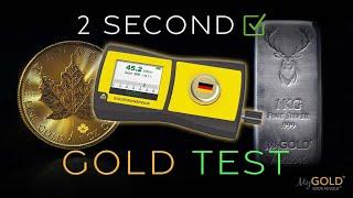 The FASTEST way to test GOLD... less than 2 seconds?! (2022)