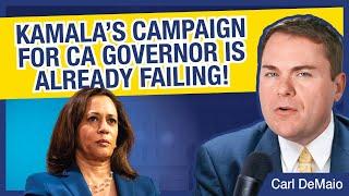 Kamala Harris’ Campaign for CA Governor is Already Failing!