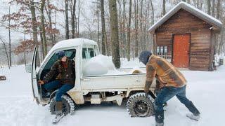 Massive Winter Storm Slams Our Off-Grid Home