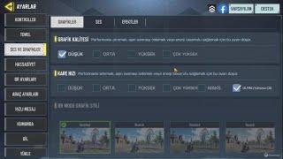 EN İYİ GAMELOOP AYARLARI , CALL OF DUTY MOBİLE OYUN İÇİ AYARLARI VE HASSASİYET AYARLARI