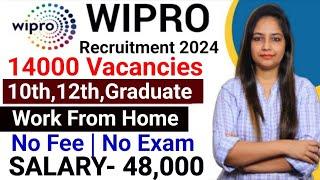 Wipro Recruitment 2024|WIPRO Work From Home Jobs|Wipro Vacancy 2024|Govt Jobs Jan 2024