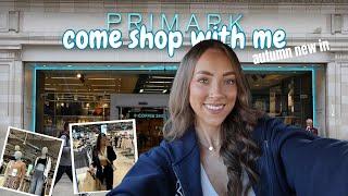 PRIMARK COME SHOP WITH ME | NEW IN AUTUMN, TRANSITIONAL (& MIINI HAUL)