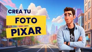 Crea tu foto estilo Pixar gratis!!