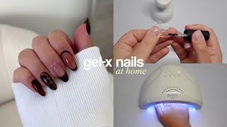 GEL X NAILS AT HOME | *alles was Sie brauchen, um Ihre Nägel wie ein Profi zu machen + für Anfänger*