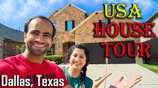 HOUSE TOUR | Our New House in Dallas, Texas, USA | Indian House in America | अमेरिका में हमारा घर