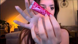 Lipgloss application  ve Ağız sesleri / Rahatlatıcı Türkçe asmr 