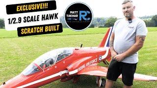 Exclusive Look at a Massive 1/2.9 Scale Scratch-Built Hawk T1 - 4.1m Long & 75kg!