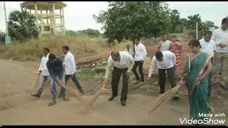 Cleanliness Drive at Vispute College Panvel