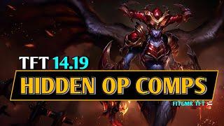 Set 12 TFT | 3 HIDDEN OP/CONDITIONAL Comps Guide | 14.19 | Upsetmax