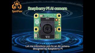 Raspberry Pi AI Camera Official Original 12MP IMX500 Intelligent visual Sensor On-Board RP2040