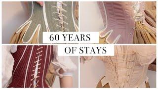 60 Years of Stays: Trying on All My 18th Century Stays, 1740-1800