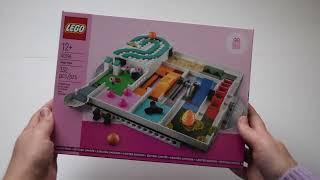 Building the limited edition Lego maze