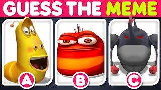 Guess The Meme Song | Red Larva Oi Oi Oi, Yellow Larva Ole Ole Ole, Bang Ngan Bang Ngan #374