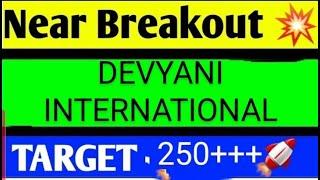 DEVYANI INTERNATIONAL SHARELATEST NEWS TODAY/DEVYANI INTERNATIONALSHARE TARGET/DEVYANI SHAREANALYSIS