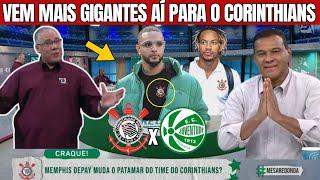 SEGUNDA FEIRA DE OURO PARA O CORINTHIANS! REFORÇO GIGANTE É CONFIRMADO E A TORCIDA EXPLODE DE FELICI