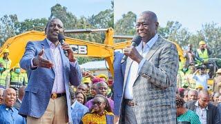 LIVE!! President Ruto, DP Gachagua &Arati in Kisii Commisioning the construction of Etago ESP Market