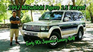 Owner's Vehicle Review & Drive 1992 Mitsubishi Pajero 2.5 Exceed! (Sarawak Malaysia)