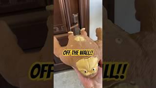 Off the Wall Monkey Flip Floor Smash Technique! #squishy #squishytoy #squishymonkey #offthewall #toy