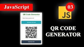 QR Code Generator Project | JavaScript | தமிழில்.