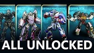 Transformers: Rise of the Dark Spark - ALL Autobots/Decepticons + DLC UNLOCKED [FULL]