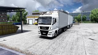 Euro Truck Simulator 2 realistic driving/sounds