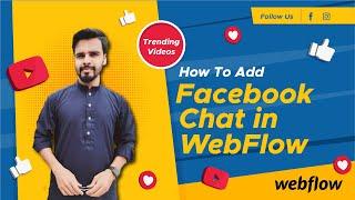 How To Add Facebook Chat in Webflow Using Elfsight | Embed Facebook Chat in Webflow | Webflow