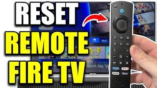 How to Reset Amazon Fire TV Remote & Fix Most Issues!