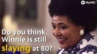 Winnie Madikizela-Mandela - 80-years-old and looking beautiful!