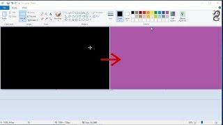 How to Change an Image Background in Paint